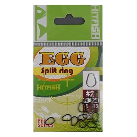 Заводное кольцо Hitfish Egg Split Ring #0 5kg